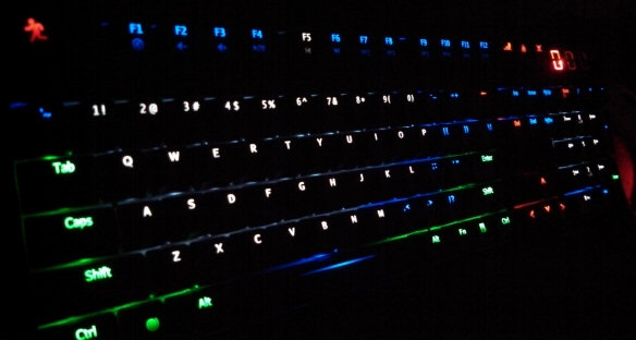 Cherry MX Brown Gaming Keyboard - Custom backlit