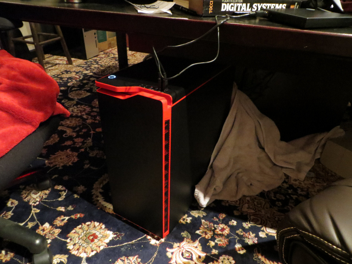 NZXT H440 Case Under My Table