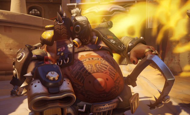 Roadhog in action